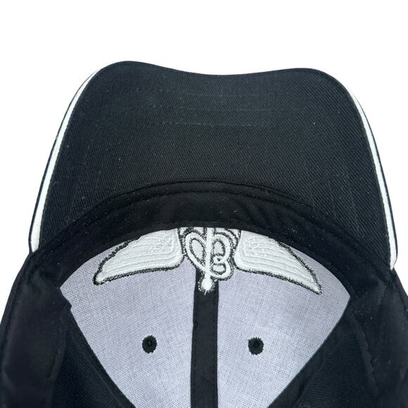 Breitling Strapback Hat Golf Sailing Cap Men's OS Black 100% Cotton OEM Genuine - Picture 7 of 9